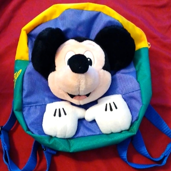 Disney Mickey Mouse Kids Backpack - Picture 1 of 5